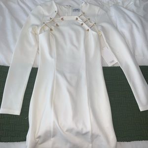 Tobi White Formal Dress